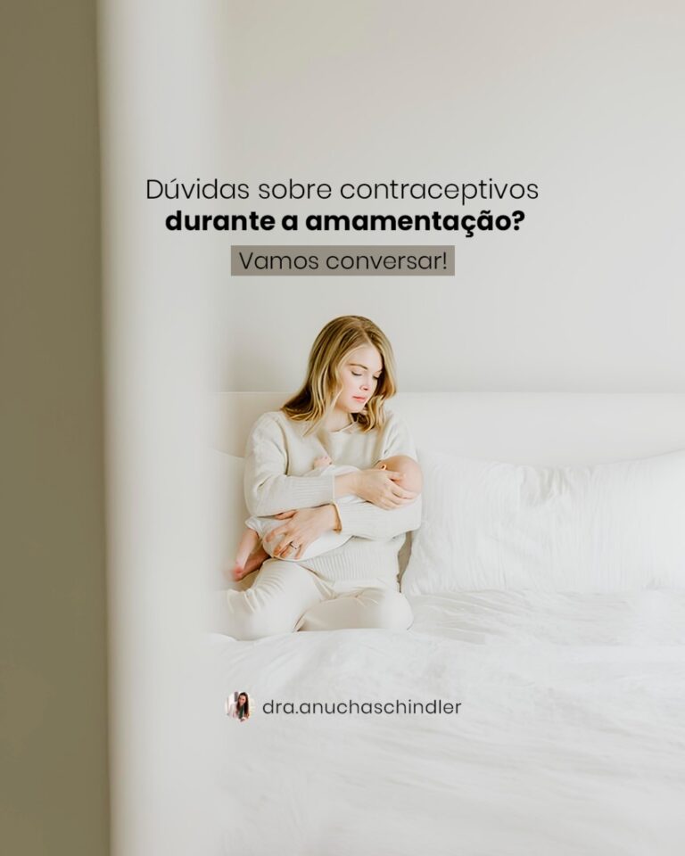 Contraceptivos durante a amamentação